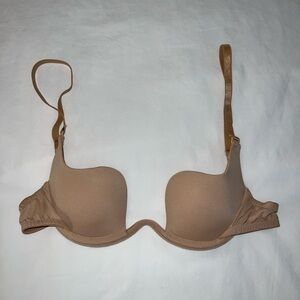 Victoria’s Secret Very Sexy y2k Nude Beige Micro Demi Underwire Bra 32B 34A